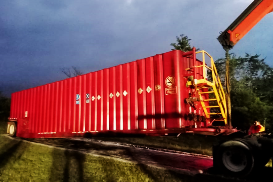 Frack Tank de 500 bbl